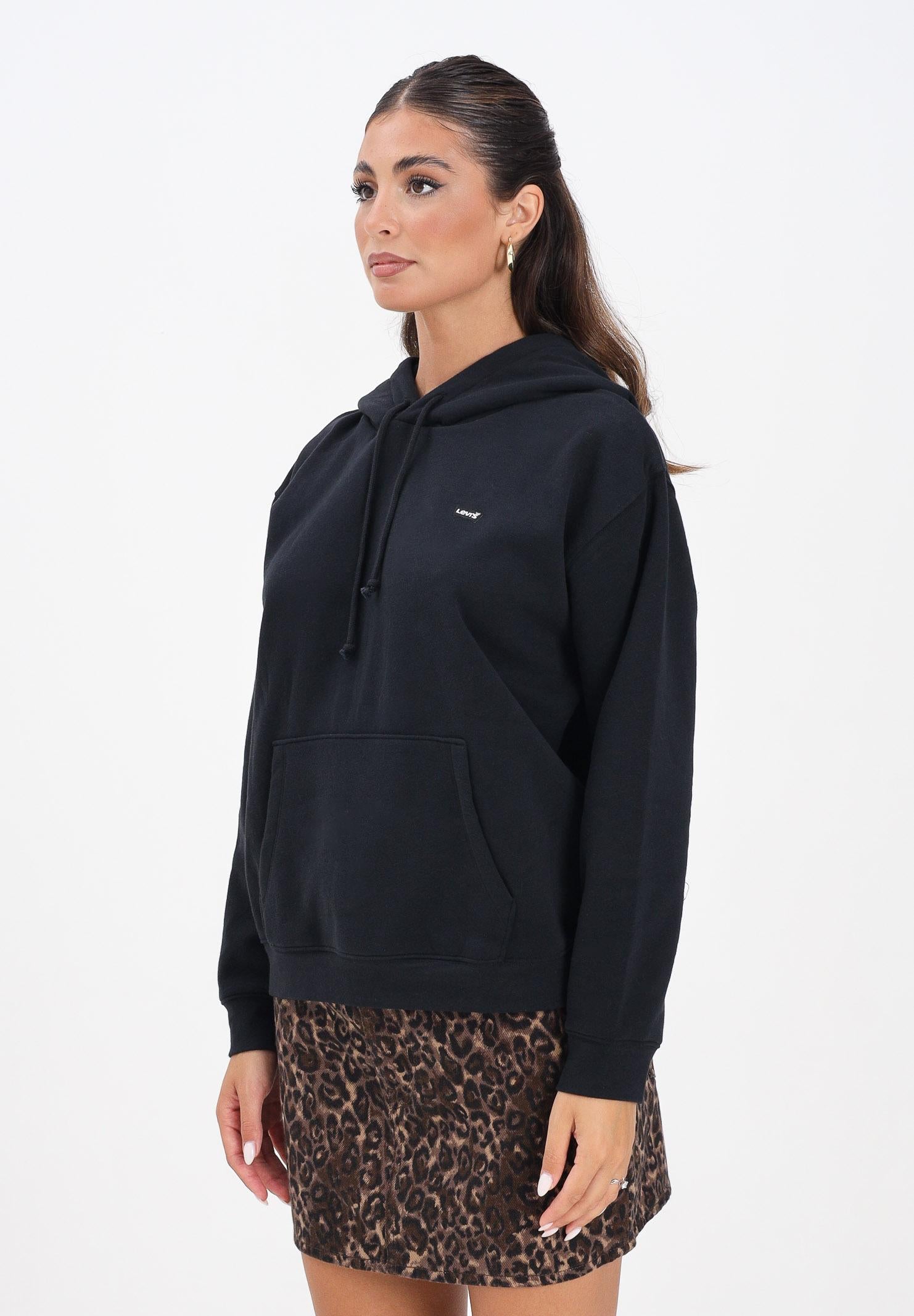 LEVI'S® Felpa con cappuccio Everyday nera da donna A5943-0005 . LEVI'S® 