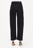 ARMANI EXCHANGE Jeans in denim nero da donna con micro strass XW000100AF18855 MC329 ARMANI EXCHANGE 