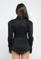 SANTAS Camicia a manica lunga CRèME BRULèE nera da donna PV2506 NERO SANTAS 