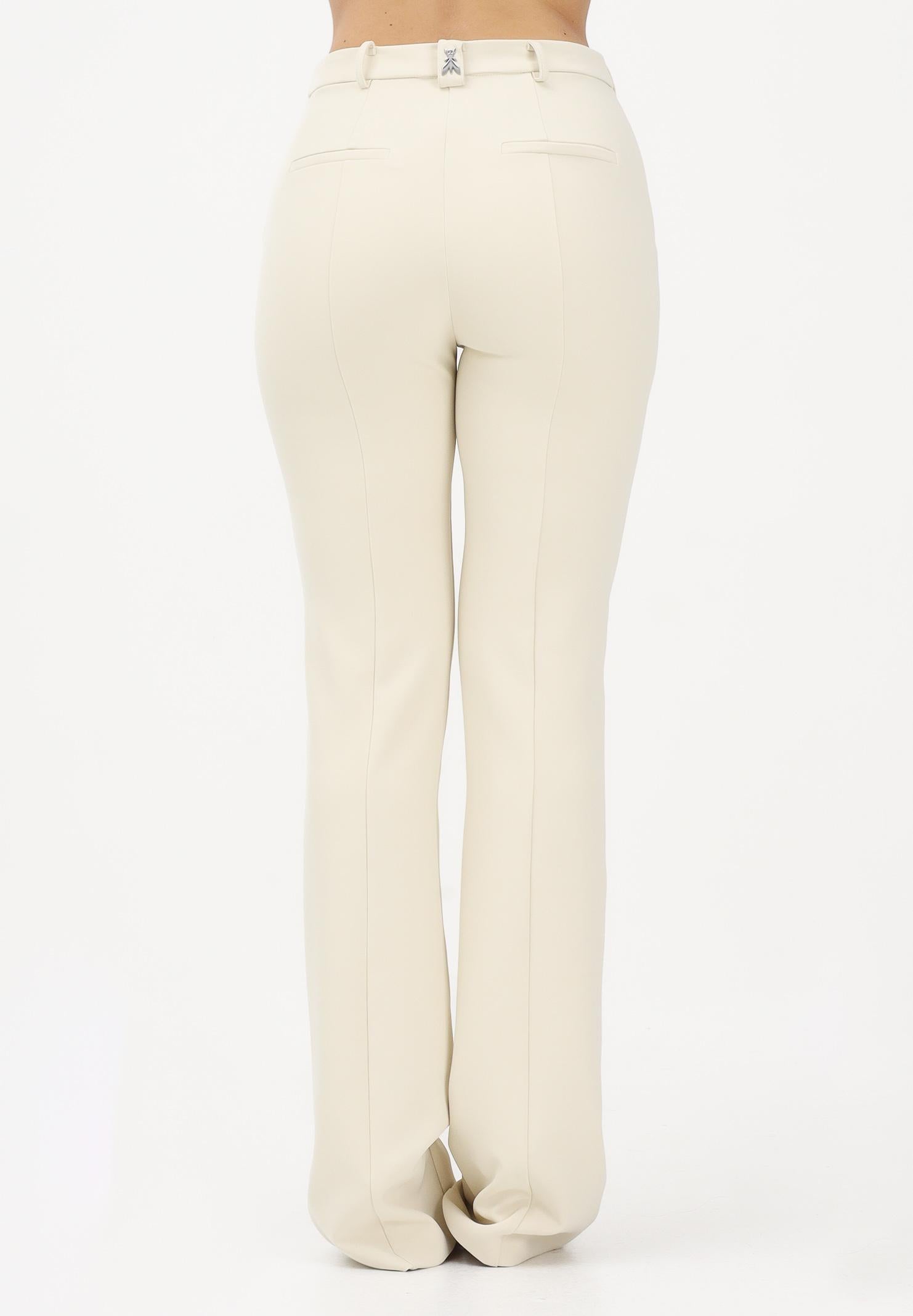 PATRIZIA PEPE Pantalone elegante crema da donna 2P1745A737 W418 PATRIZIA PEPE 