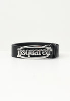 DSQUARED2 Cintura nera da donna con maxi fibbia logo DQ2914D005Z DQ900 DSQUARED2 