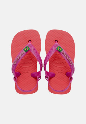 HAVAIANAS Sandali Brasil Logo II corallo da neonato 4140577 4380 HAVAIANAS 