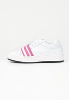 GCDS Sneakers bianche da uomo con fascia a strappo logata B1EU4204AF2 59 GCDS 