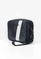ARMANI EXCHANGE Pochette blu notte da uomo con motivo geometrico e logo XM001271AF11935 MB051 ARMANI EXCHANGE 