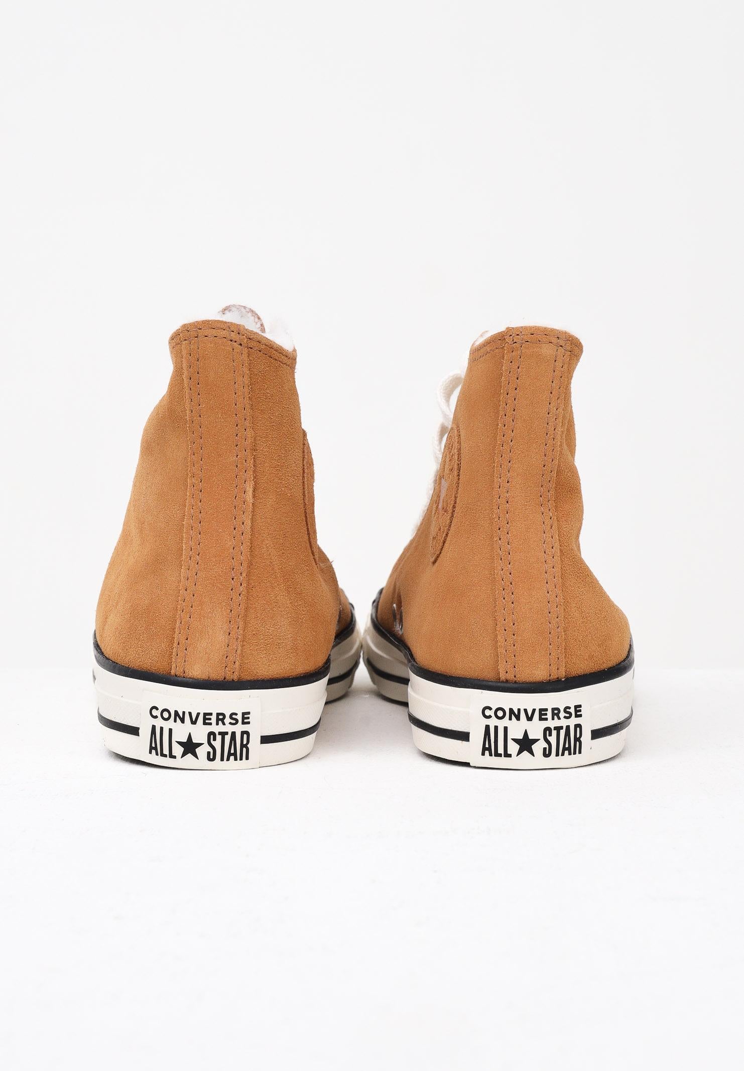 CONVERSE Sneakers Chuck Taylor All Star Cozy Suede cammello per uomo e donna A17974C , CONVERSE 