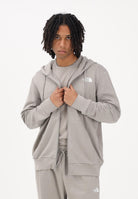 THE NORTH FACE Felpa con zip Simple Dome Light Regular fango da uomo NF0A8GQ72MB1 . THE NORTH FACE 