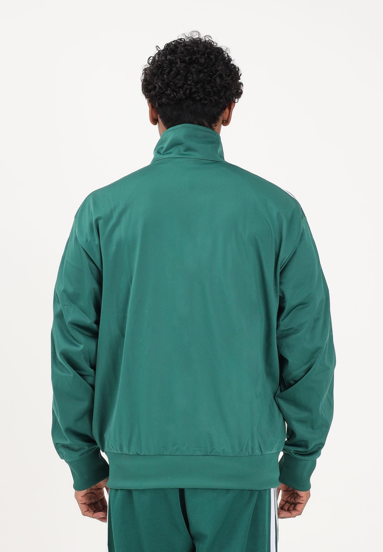 ADIDAS ORIGINALS Felpa con zip FIREBIRD verde da uomo KD8314 . ADIDAS ORIGINALS 