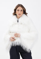 PINKO Pelliccia caban bianca da donna 106045A2ZO Z14 PINKO 