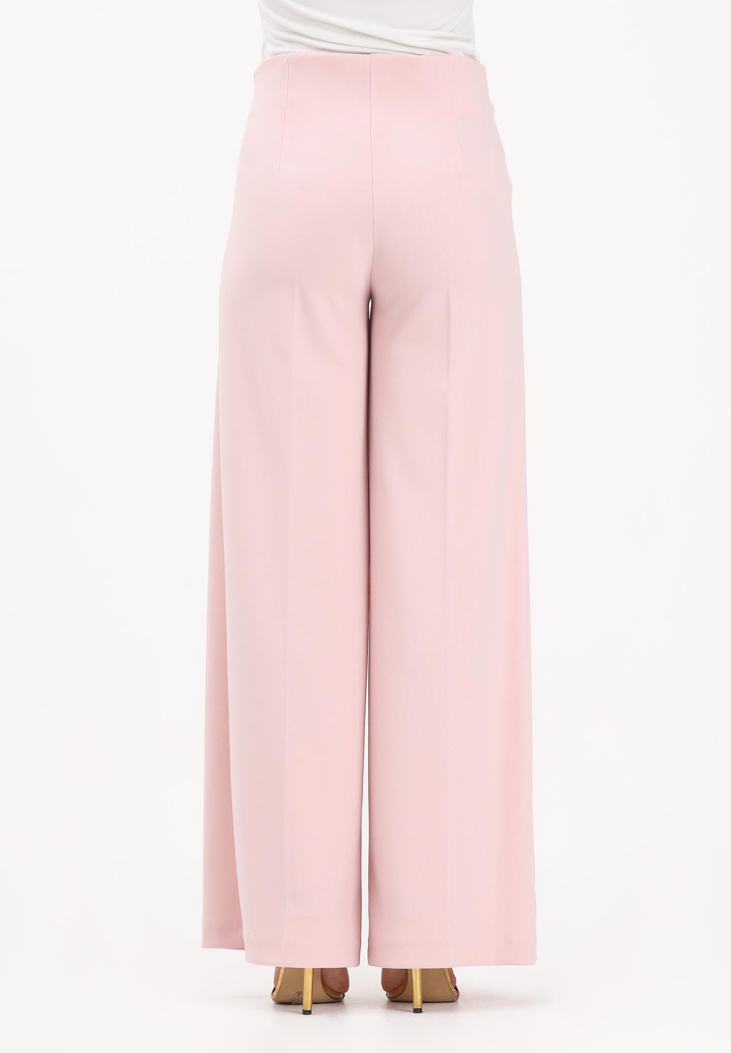 VICOLO Pantalone elegante rosa da donna dal taglio palazzo TAB0259 ABU30 VICOLO 