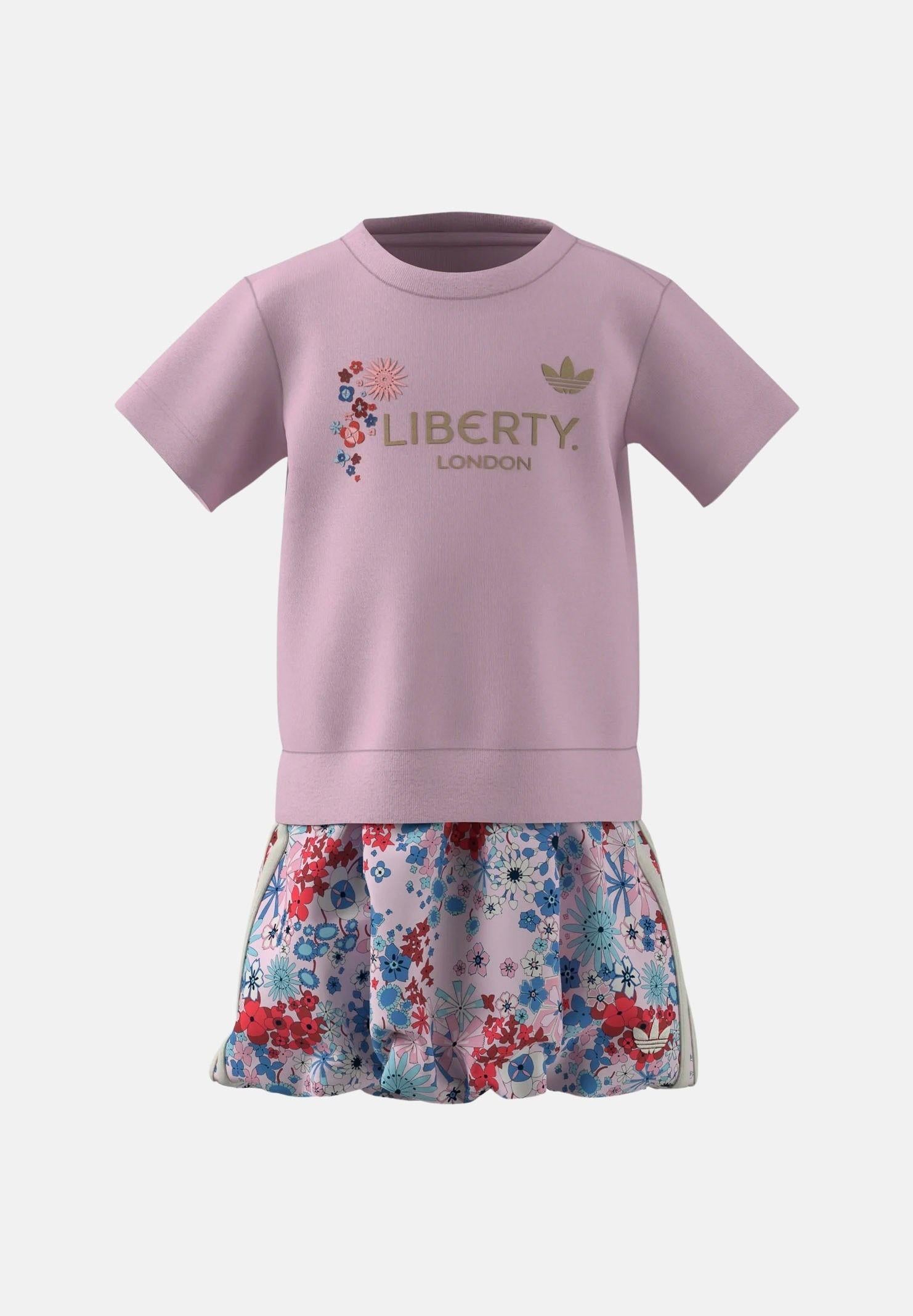 ADIDAS ORIGINALS Completino adidas Originals x Liberty London rosa da neonato KD1729 . ADIDAS PERFORMANCE 