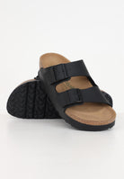 BIRKENSTOCK Ciabatte Arizona PAP Flex Platform nere da donna 1027395  BIRKENSTOCK 