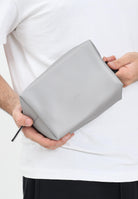 RAINS Pochette Wash Bag Small grigio per uomo e donna RA15580 NBS RAINS 