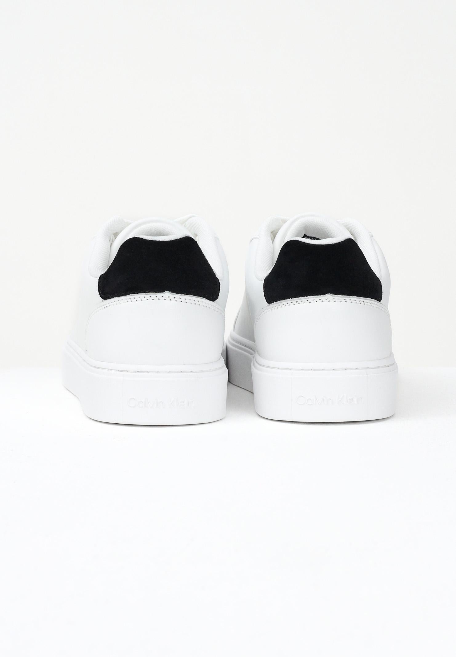 CALVIN KLEIN JEANS Sneakers bianche da uomo con logo YM0YM0143501W . CALVIN KLEIN JEANS 
