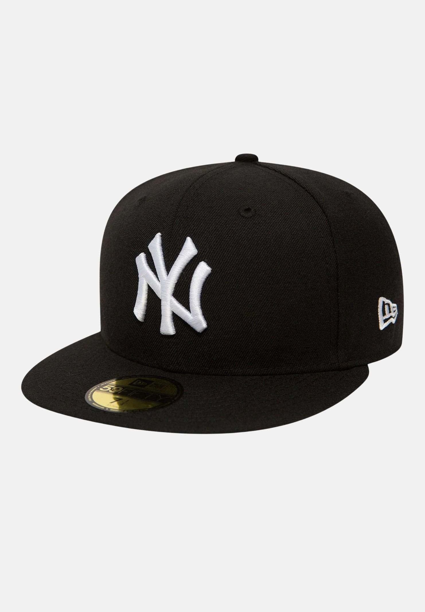NEW ERA Cappello con visiera 59FIFTY Fitted New York Yankees Essential nera per uomo e donna 10003436  NEW ERA 