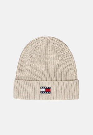TOMMY JEANS Berretto beige da donna con logo AW0AW17899 ACG TOMMY JEANS 