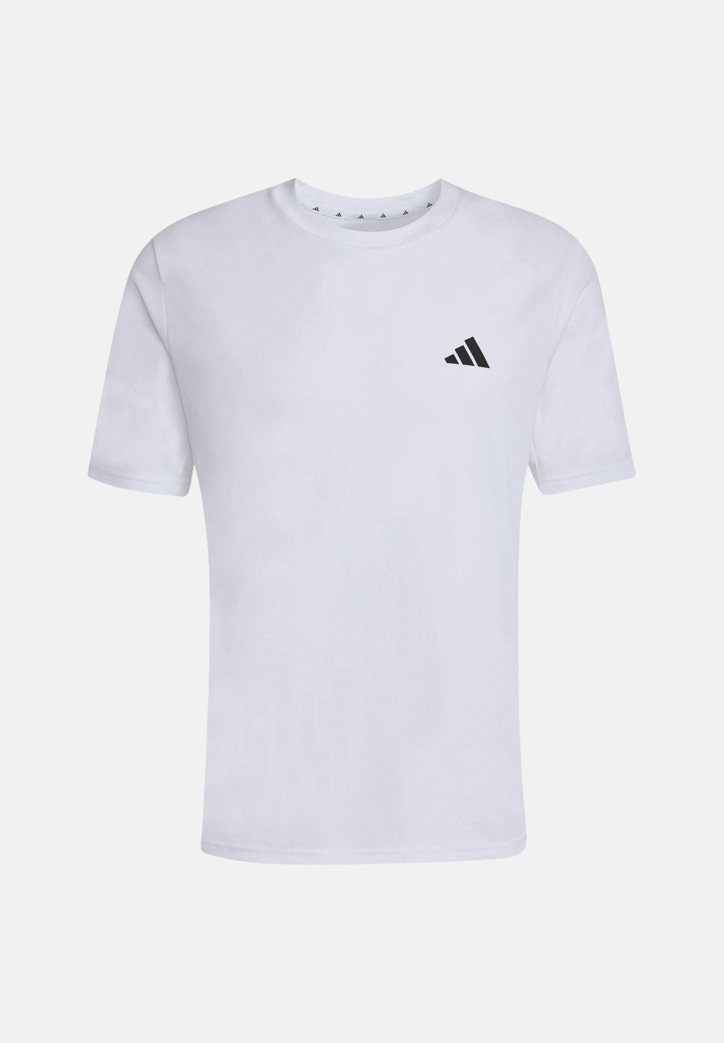 ADIDAS PERFORMANCE T-shirt a manica corta WORKOUT ESSENTIALS BASE bianca da uomo KD5453 . ADIDAS PERFORMANCE 