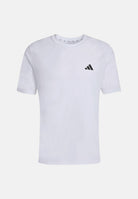 ADIDAS PERFORMANCE T-shirt a manica corta WORKOUT ESSENTIALS BASE bianca da uomo KD5453 . ADIDAS PERFORMANCE 