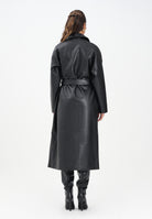 ONLY Trench in eco-pelle nero da donna 15349543 Black ONLY 