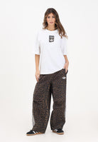 ADIDAS ORIGINALS Pantalone sportivo Leopard marrone da donna JV7563  ADIDAS ORIGINALS 