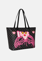 SPRAYGROUND Shopper PINK PANTHER DRIPPY DIAMONDS nera da donna 910T8960NSZ . SPRAYGROUND 