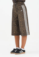 ADIDAS ORIGINALS Bermuda Leopard marrone da donna KA2676  ADIDAS ORIGINALS 
