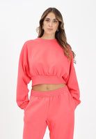 ADIDAS PERFORMANCE Felpa girocollo Soft Lux Loose corallo da donna KD9772  ADIDAS PERFORMANCE 