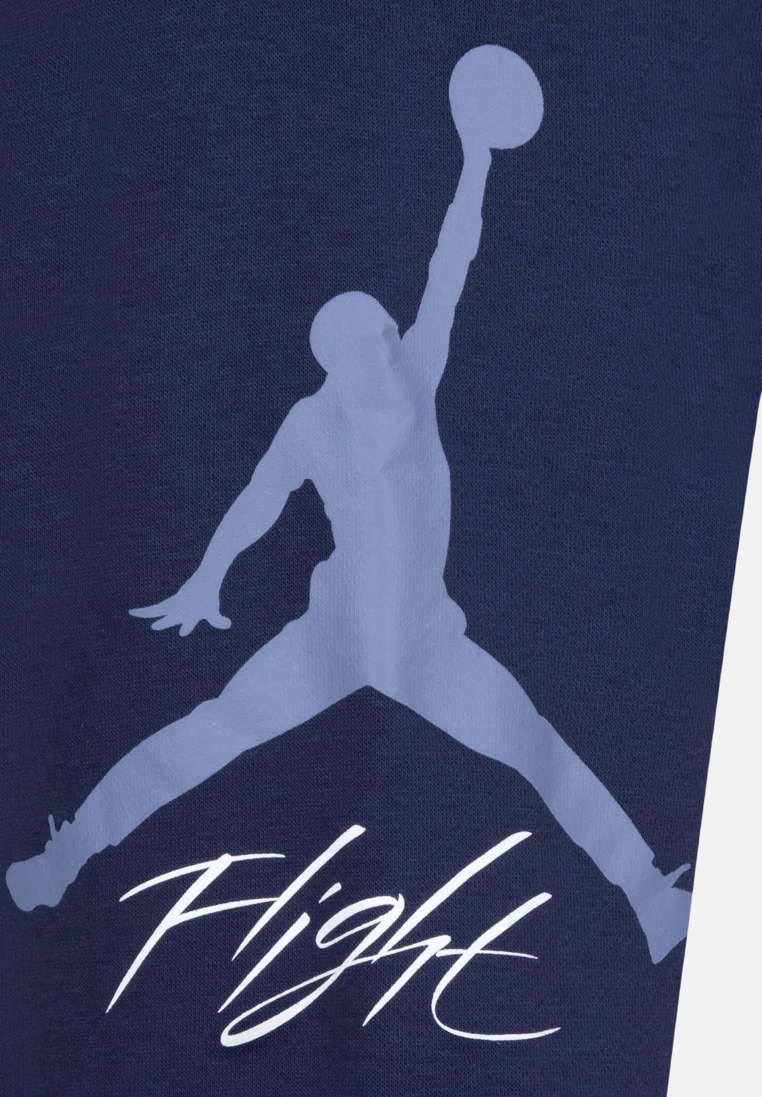 Pantalone sportivo blu da bambino con logo 95D289 U90 JORDAN 