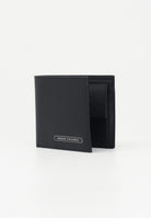 Portafogli nero da uomo con logo XM000167AF12702 UC001 ARMANI EXCHANGE 