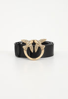 PINKO Cintura Love Birds nera da donna 100120A0F1 Z99Q PINKO 