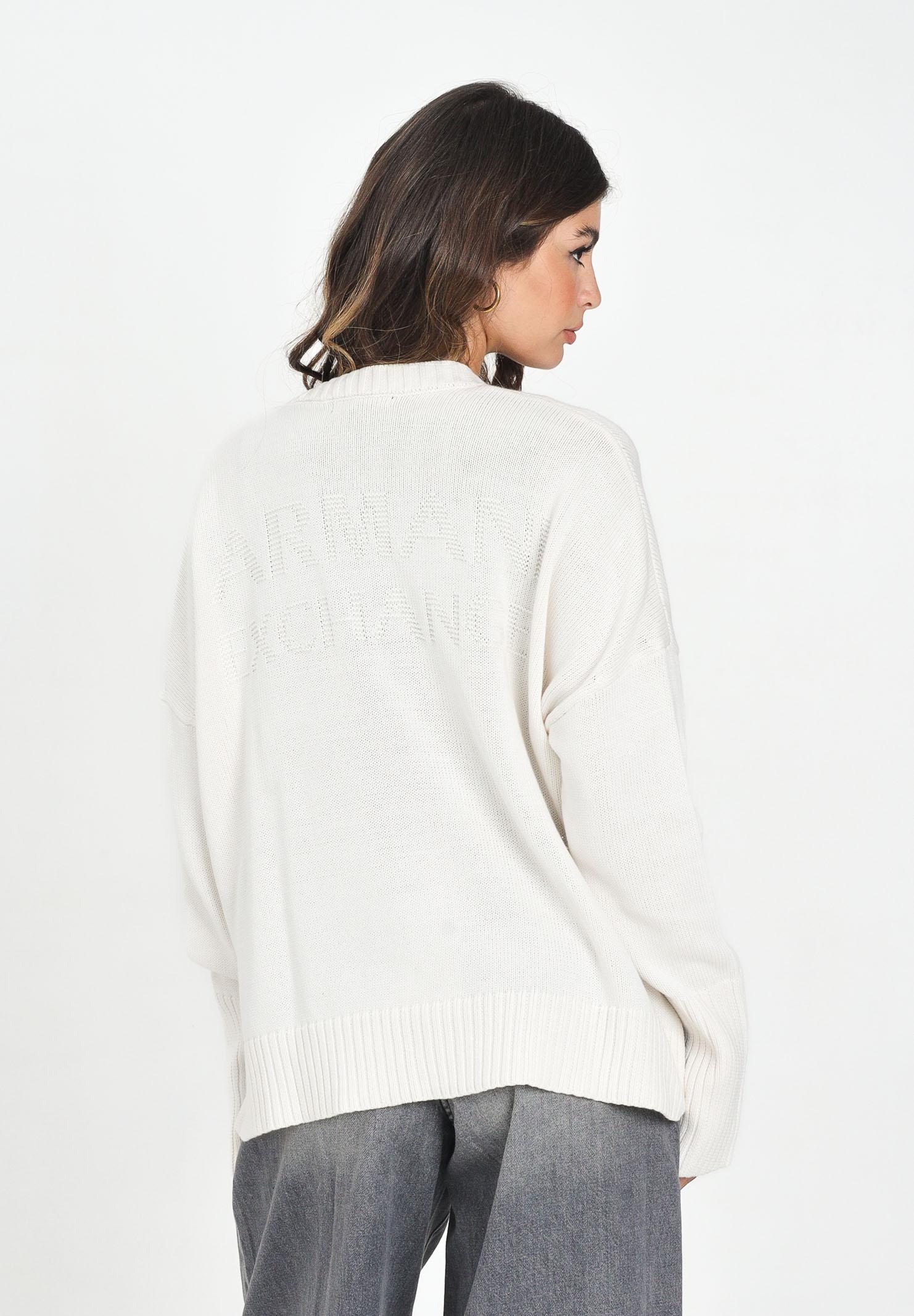 ARMANI EXCHANGE Cardigan corto panna da donna con logo XW001304AF16552 U1003 ARMANI EXCHANGE 