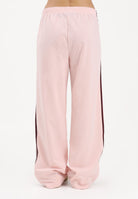 ADIDAS ORIGINALS Pantalone sportivo LOOSE FIREBIRD rosa e bordeaux da donna KG3702 . ADIDAS ORIGINALS 