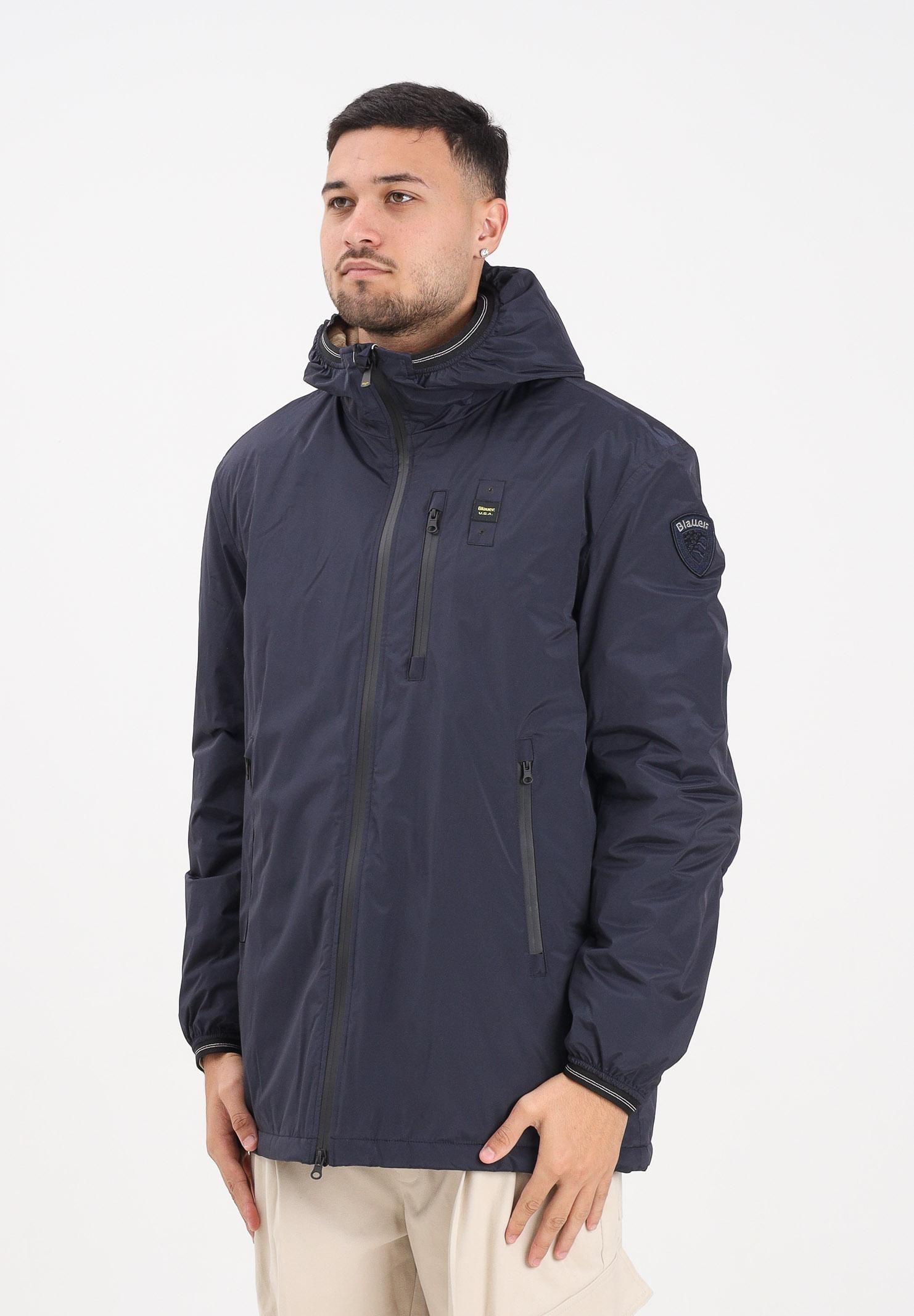 BLAUER Piumino JARVIS blu da uomo 25WBLUK11139-007110 888 BLAUER 