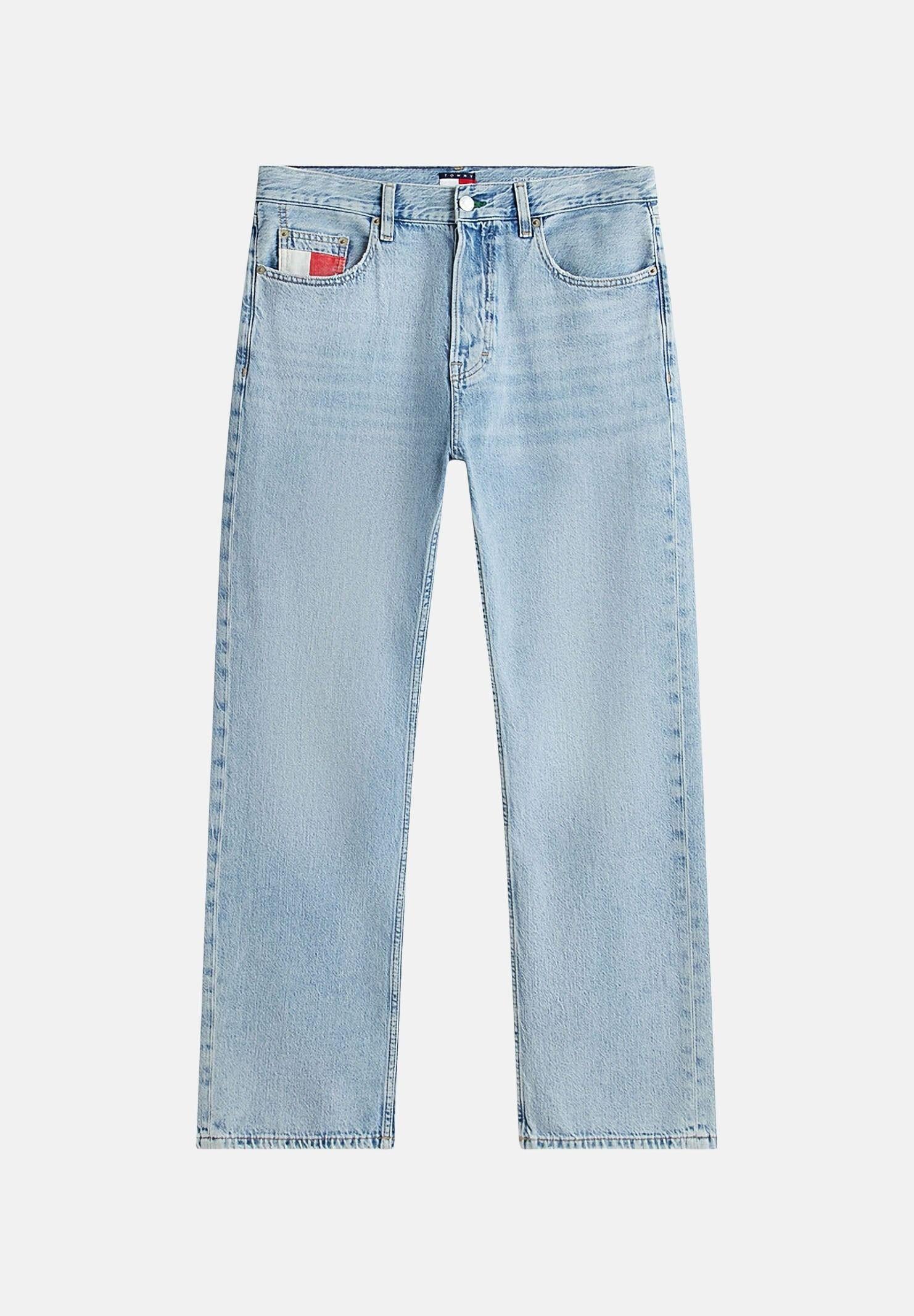 TOMMY JEANS Jeans Otis Vintage Regular Straight Jeans denim light blu, colore basico blu DM0DM23654 1AB TOMMY JEANS 
