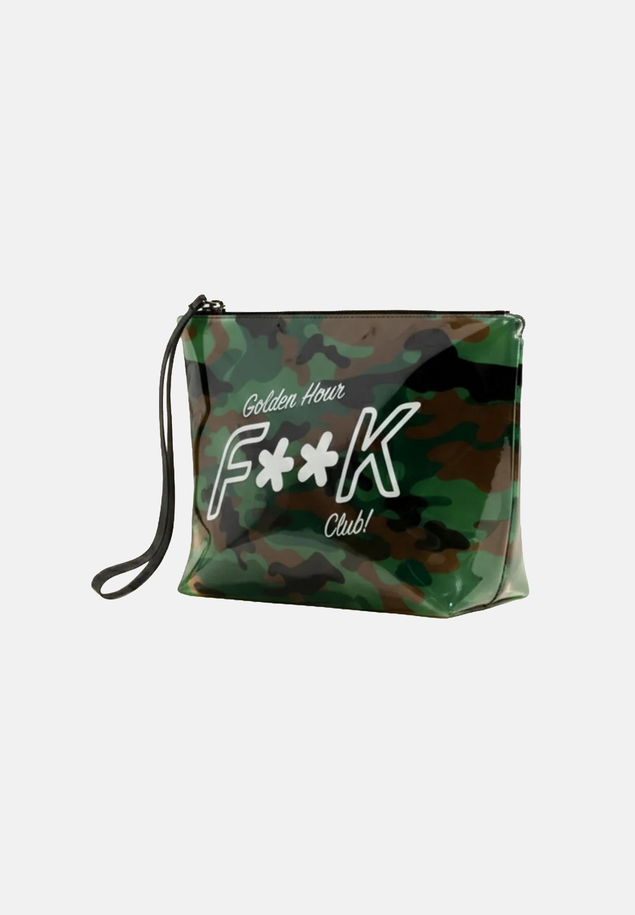 F**K pochette camouflage verde multicolor donna. FA26-SU8706X14 . F**K 