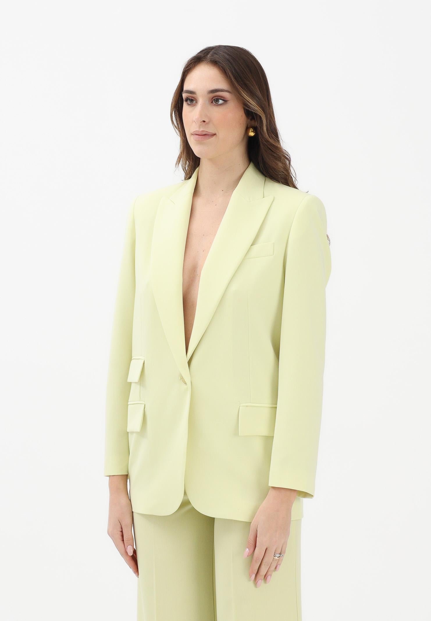 SIMONA CORSELLINI Giacca monopetto lime da donna P26CPGI01001 V0774 SIMONA CORSELLINI 
