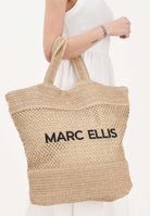 MARC ELLIS Borsa mare Buby Antigua beige da donna BUBY-ANTIGUA NA MARC ELLIS 