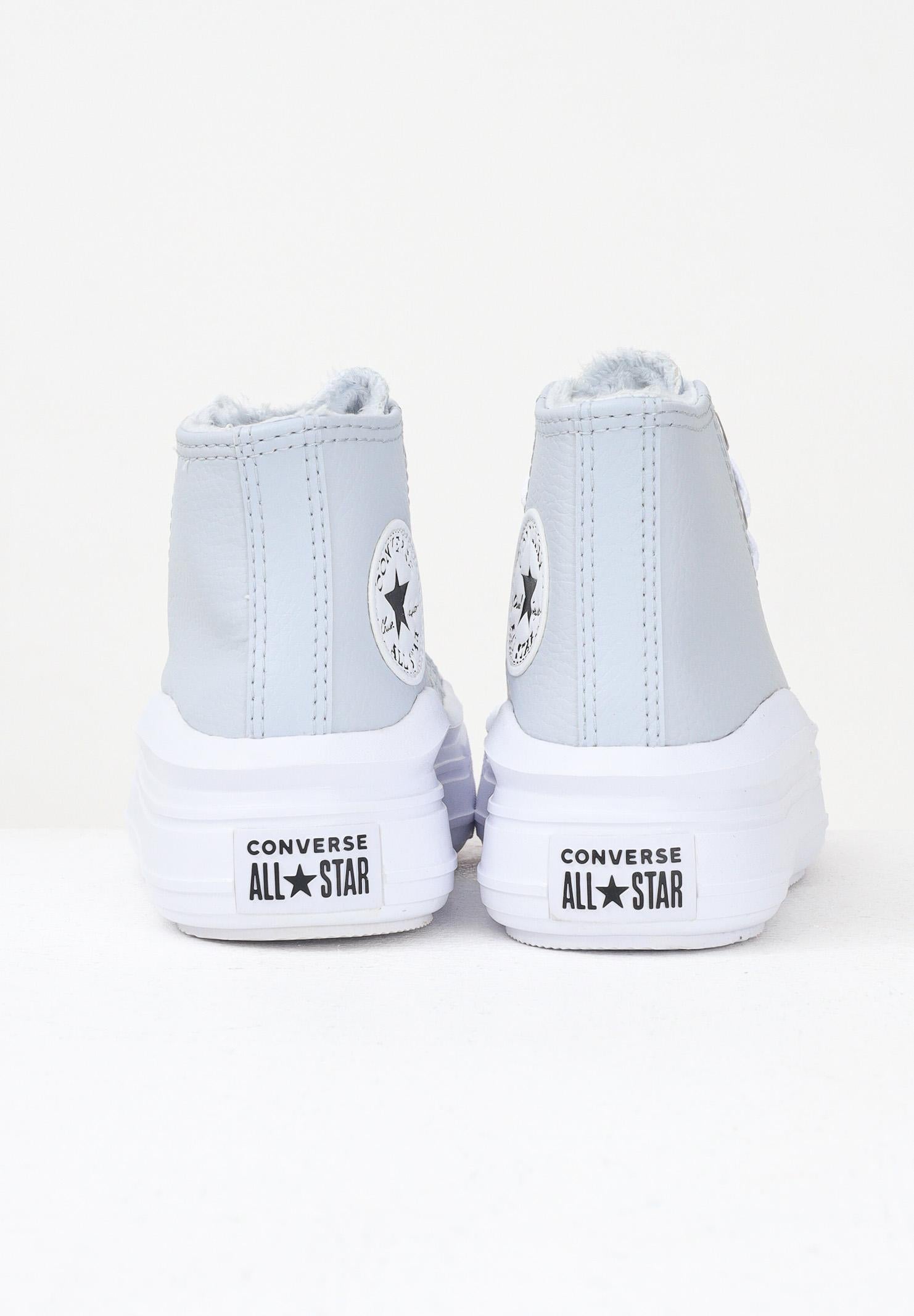 CONVERSE Sneakers Chuck Taylor All Star Move Fuzzy-Lining Platform ghiaccio da bambina A14416C  CONVERSE 