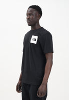 THE NORTH FACE T-shirt a manica corta Fine nera da uomo NF0A8A6MJK31  THE NORTH FACE 