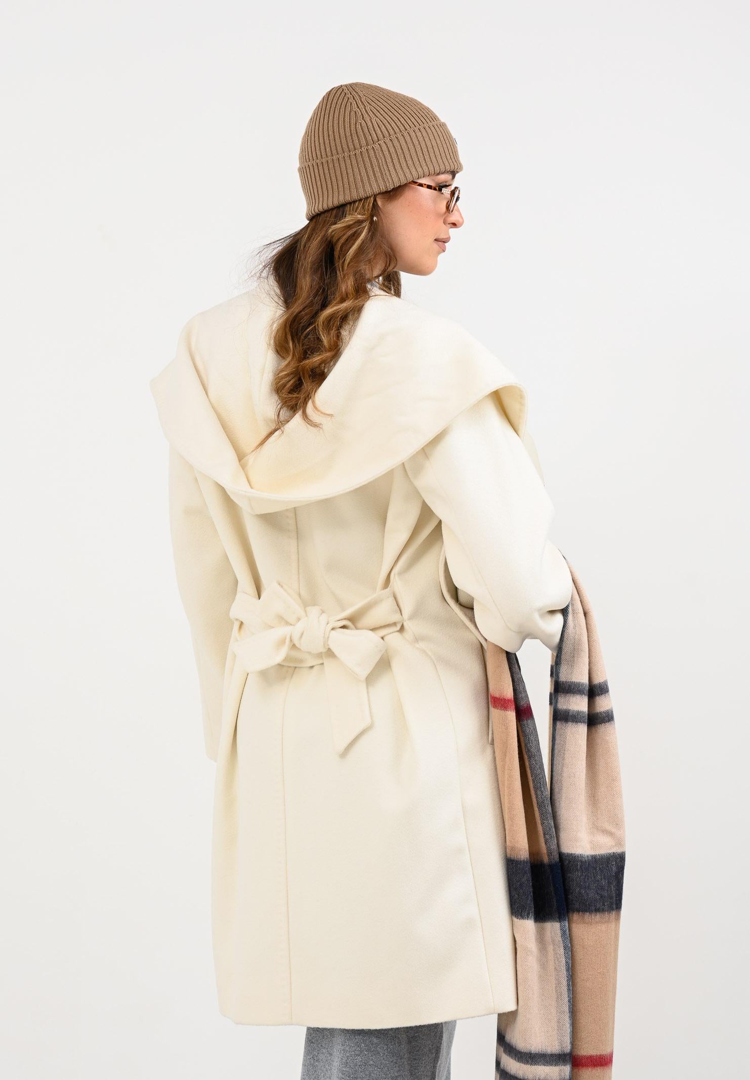 MAX MARA Cappotto NEWMANG panna da donna 2526016061600 001 MAX MARA 