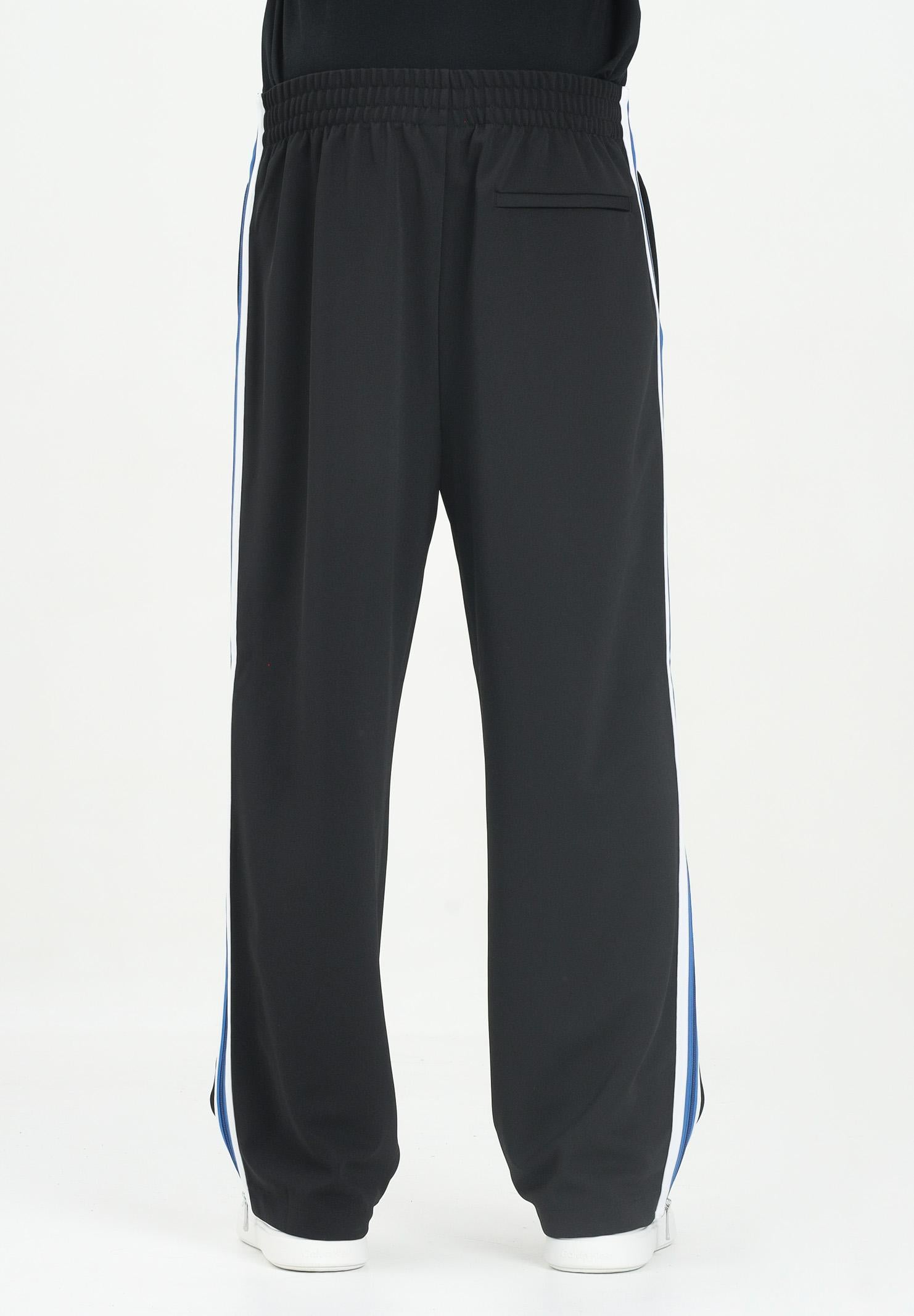 CALVIN KLEIN JEANS Pantalone sportivo nero da uomo con riga laterale LV04RC233GUB1  CALVIN KLEIN JEANS 