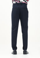 PATRIZIA PEPE Pantalone elegante blu da uomo 5PA429A498 C382 PATRIZIA PEPE 