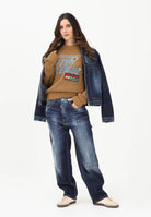 DSQUARED2 Jeans cargo in lavaggio blu medio per donna, bambino e bambina DQ2636D0AFS DQ01 DSQUARED2 
