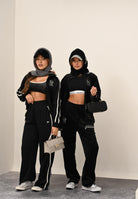 NEW ERA Felpa con zip New York Yankees MLB Midi Logo nera da donna 60684425 . NEW ERA 