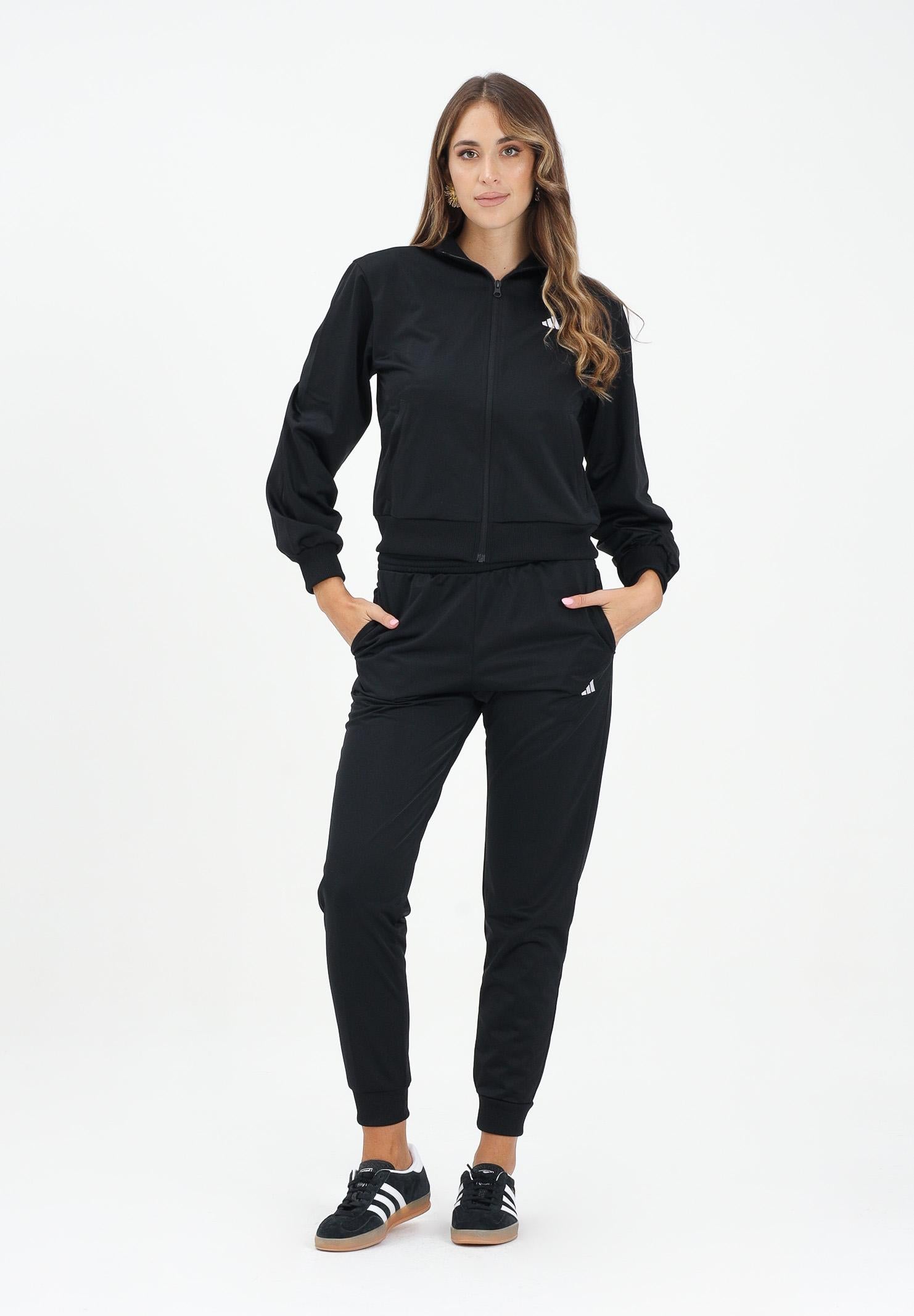 ADIDAS PERFORMANCE Tuta sportiva Essentials Feel Cozy nera da donna JD4475  ADIDAS PERFORMANCE 