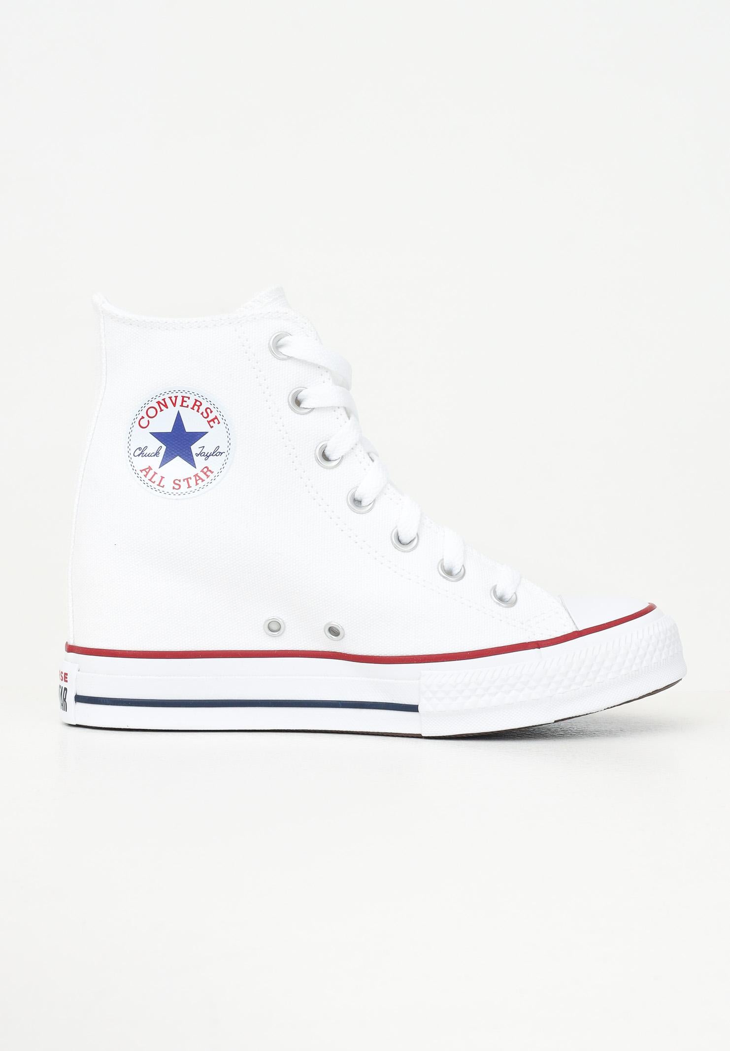 CONVERSE Sneakers Chuck Taylor All Star Wedge Platform bianche da donna A11908C  CONVERSE 