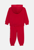 JORDAN Tuta MJ Baseline Fleece rossa per bambino e bambina 85F270 R78 JORDAN 