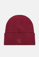 CALVIN KLEIN Berretto bordeaux per uomo e donna con logo LV04D8020G VAQ CALVIN KLEIN 