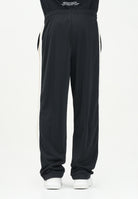 BARROW Pantalone sportivo nero per uomo e donna con bande laterali a contrasto S5BWUAPA016 110 BARROW 