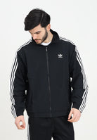 ADIDAS ORIGINALS Giacca a vento Adicolor Woven Firebird nera da uomo IT2491 . ADIDAS ORIGINALS 
