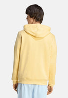 ADIDAS ORIGINALS Felpa con cappuccio Trefoil Essentials Loose gialla per uomo e donna KE1158 . ADIDAS ORIGINALS 